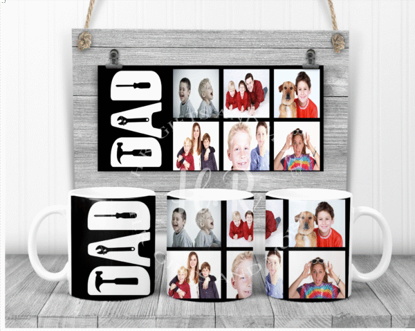 Personalised Dad Photo Mug