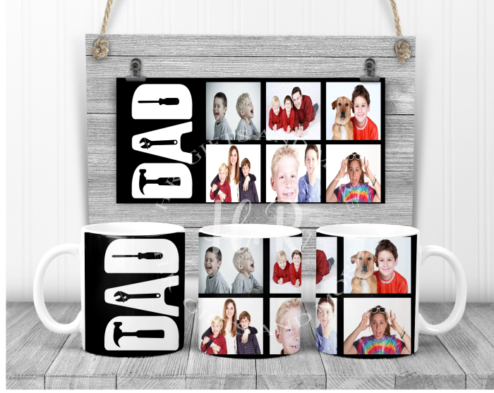 Personalised Dad Photo Mug