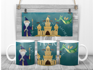 Personalised Dragon Mug