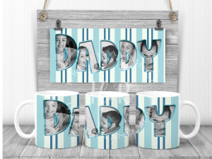 Personalised Daddy Photo Mug
