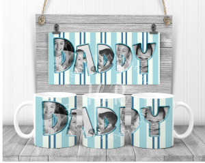 Personalised Daddy Photo Mug