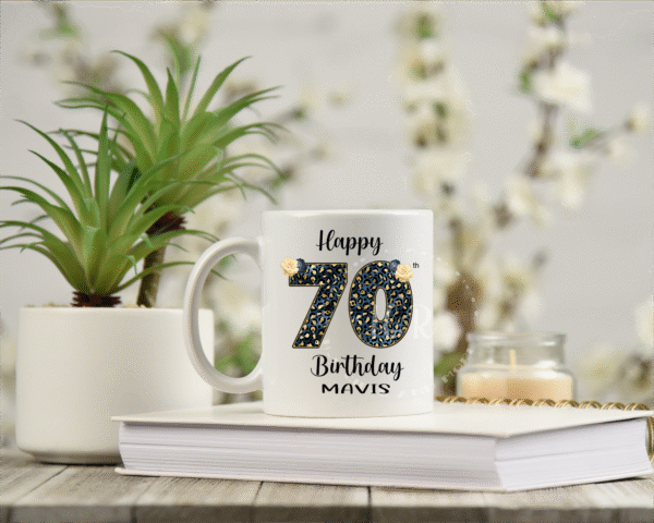 Personalised Birthday 18/21/30/40/50/60/70/80/90/100 Mug
