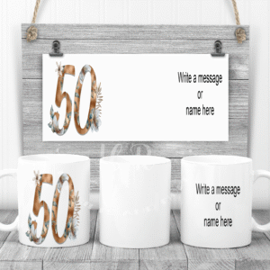 Personalised Special Birthday Number Mug