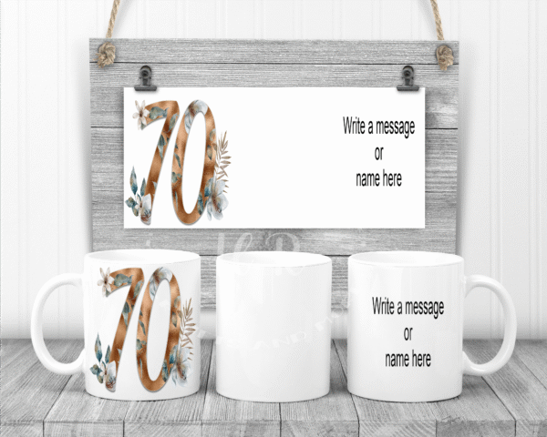 Personalised Special Birthday Number Mug - Image 3