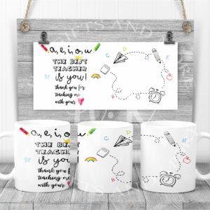 Personalised Thank you Teacher Mug