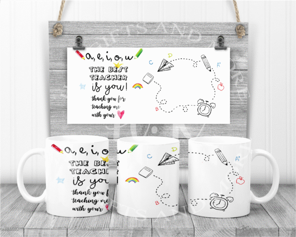 Personalised Thank you Teacher Mug