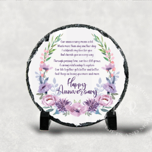Happy Anniversary Rock Slates