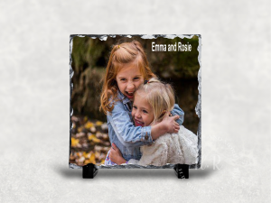 Gifts for Brother Personalised Photo Rock Slate