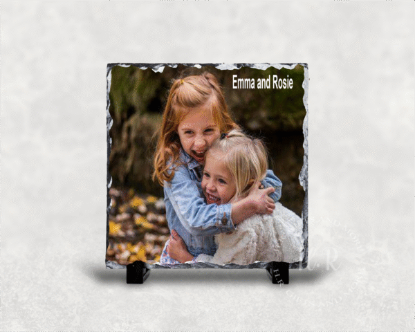 Personalised Photo Rock Slate
