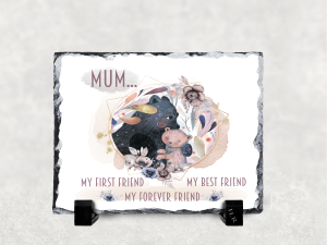 Rock Slates My First Friend, My Best Friend, My Friend Forever Rock Slate