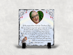 Rock Slates Personalised Photo You're always on my mind, you're never far away Rock Slate