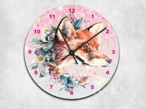 Home Accessories Fox Wall Clock