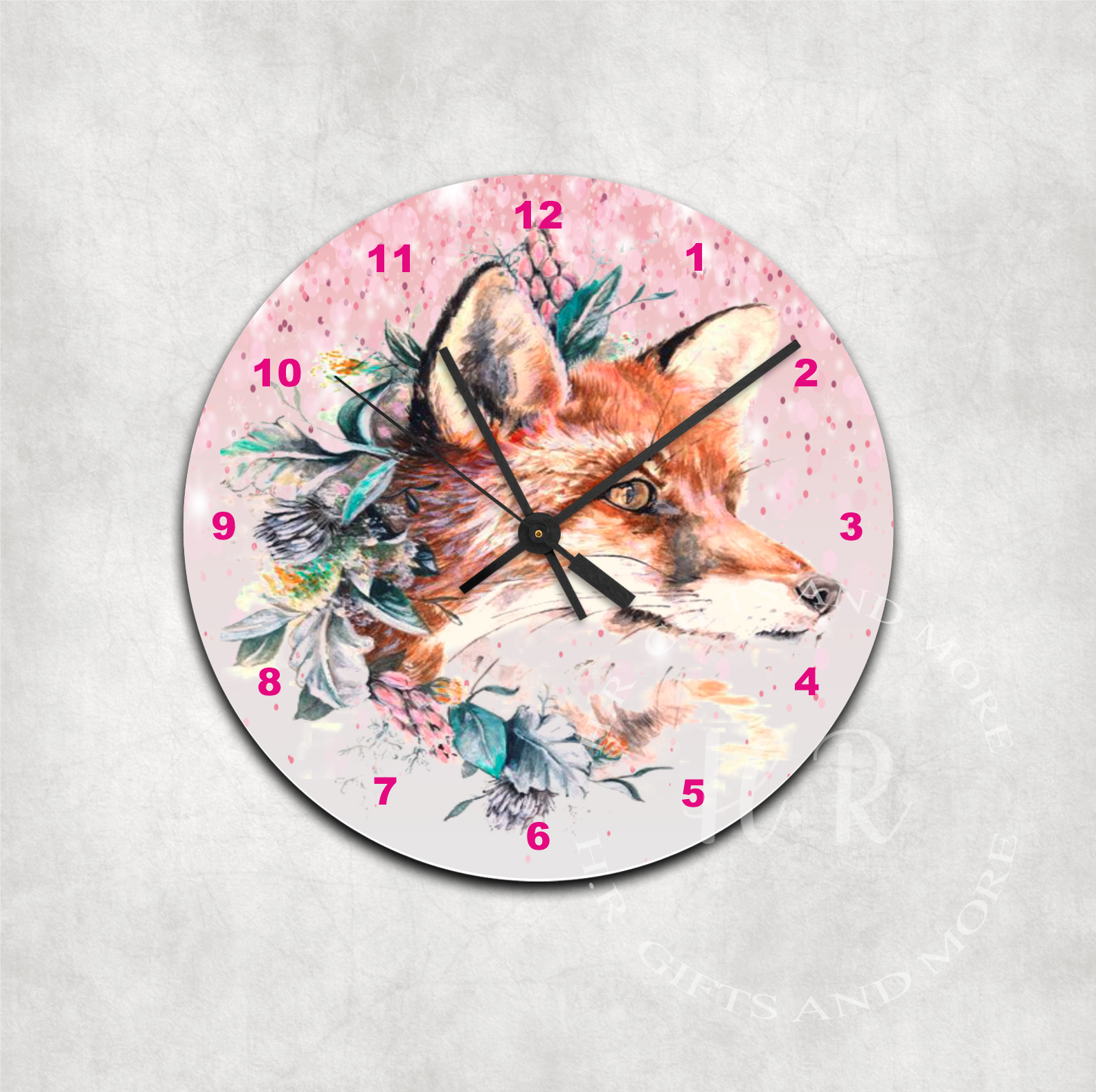Fox Wall Clock
