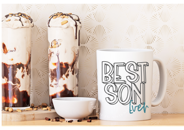 Best Son Ever Personalised Mug
