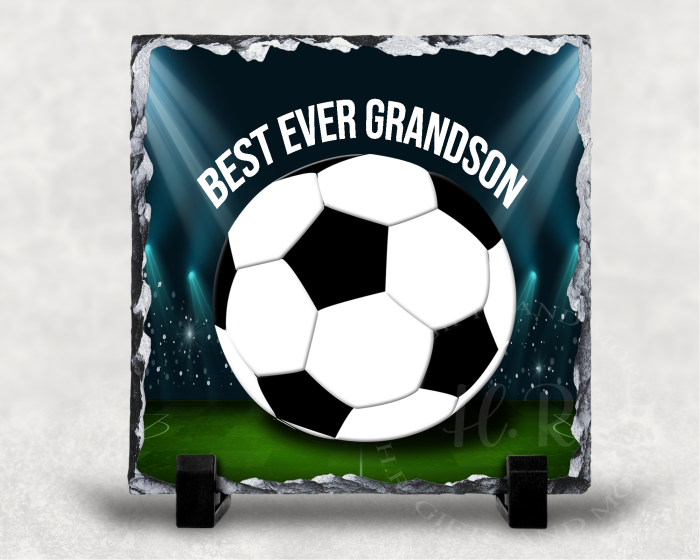 Best Ever Grandson Rock Slate