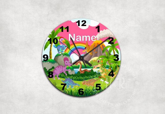 Personalised Children's Glass Wall Clocks - Image 3