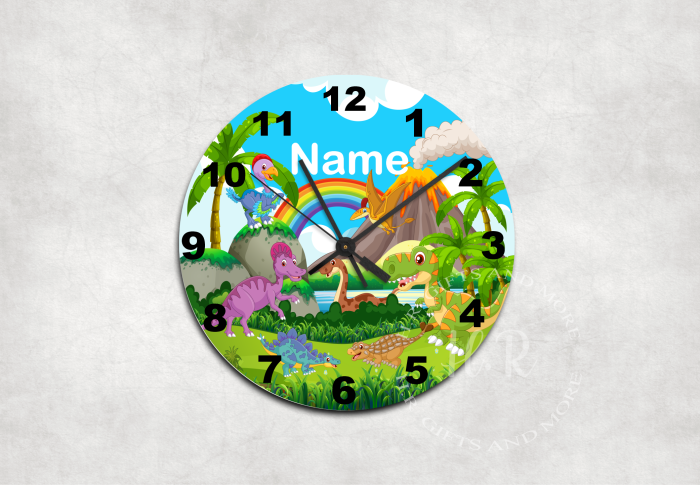 Personalised Children's Glass Wall Clocks - Image 4