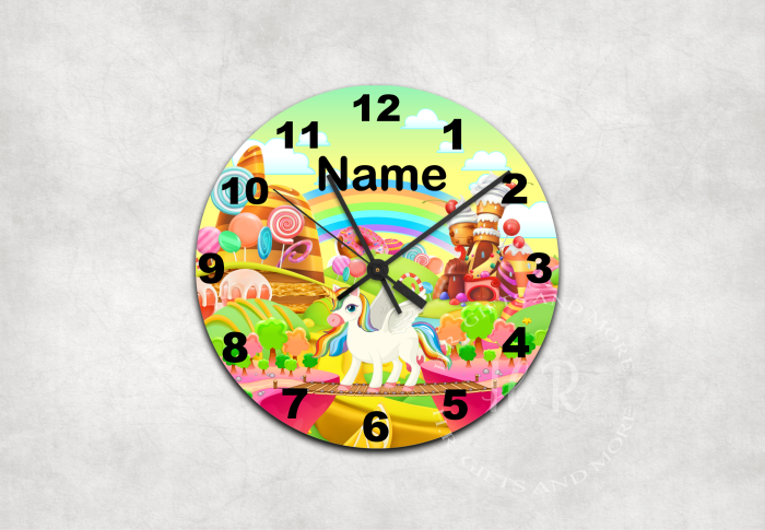 Personalised Children's Glass Wall Clocks - Image 5