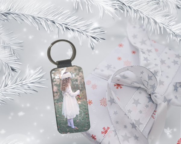 Personalised Photo Rectangle Keyring