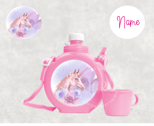 Personalised Children's Themed Water Bottle