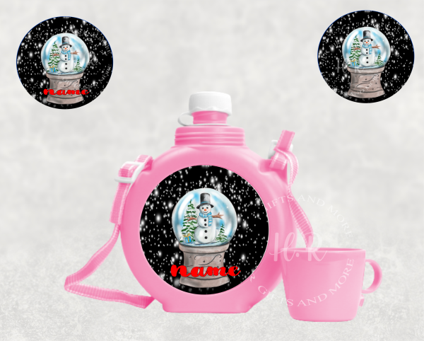 Personalised Children's Christmas Water Bottle - Image 2