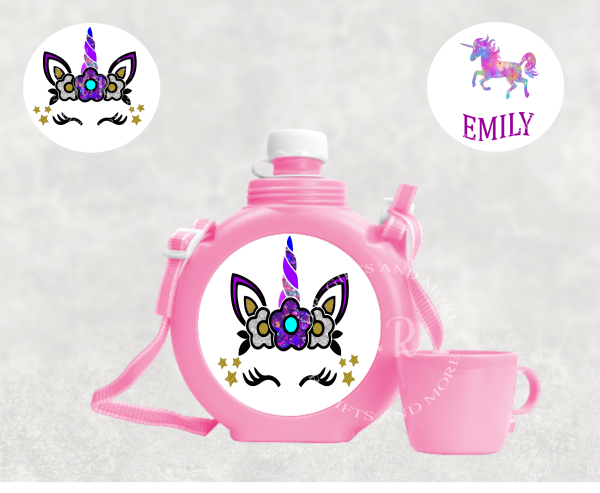 Personalised Children's Themed Water Bottle - Image 2