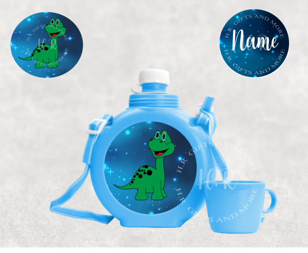 Personalised Children's Themed Water Bottle - Image 3