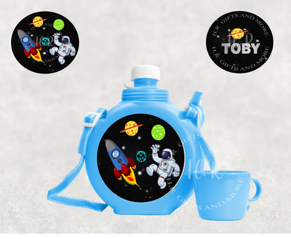 Personalised Children's Themed Water Bottle - Image 5