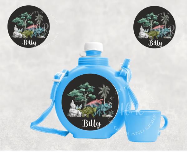 Personalised Children's Themed Water Bottle - Image 6