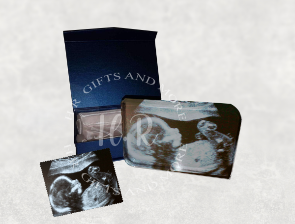 Personalised New-Born Photo Crystal Block - Image 2