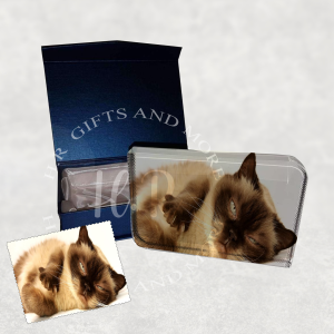 Personalised Animal Photo Crystal Block