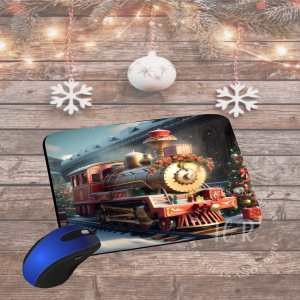 Christmas Train Mouse Mat