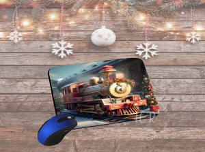 Christmas Train Mouse Mat