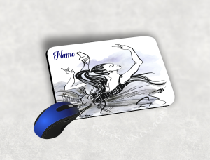Personalised Ballerina Mouse Mat