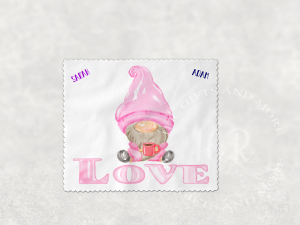 Personalised Gnome Love Lens Cloths