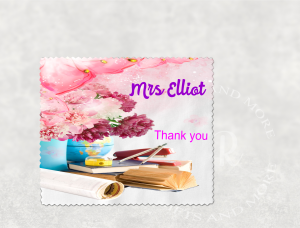 Personalised Teacher's Len's Cloth