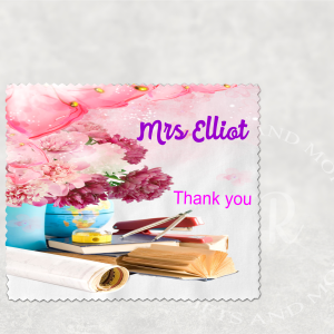 Personalised Teacher's Len's Cloth