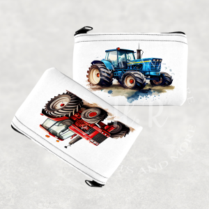 Personalised Tractor Coin Purse