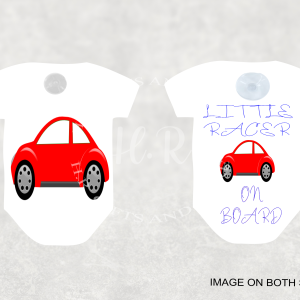 Children's on Board T-Shirt Car Sign