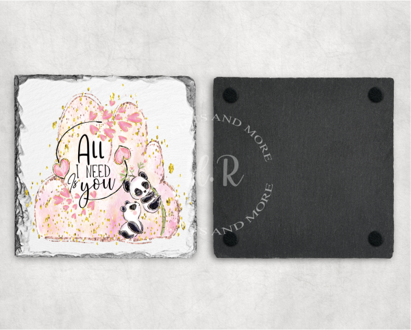 All I Need Is You Animal Coasters