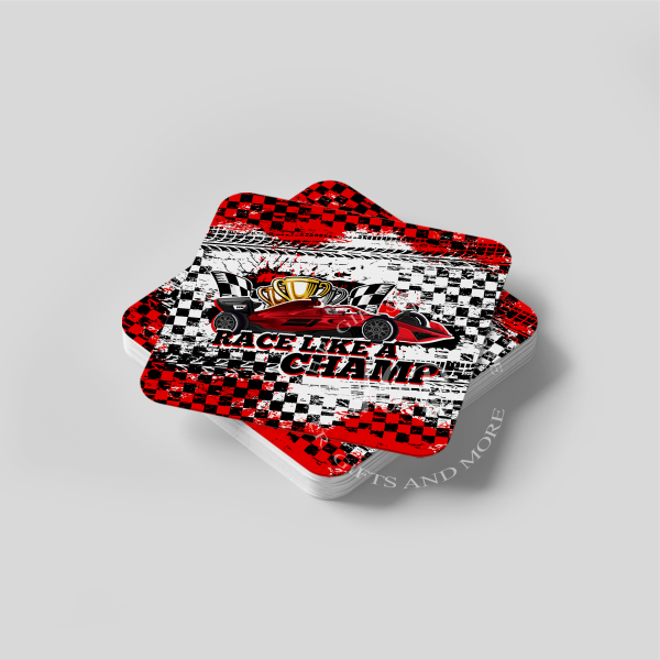 Race Like A Champ Coasters - Image 3