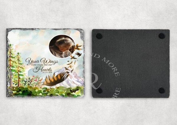 In Loving Memory Photo Coaster