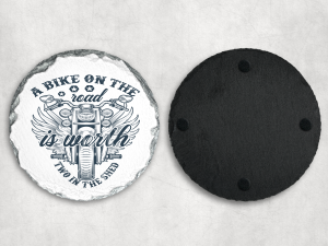 A Bike on the Road is Worth Two in the Shed Coaster