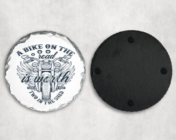 A Bike on the Road is Worth Two in the Shed Coaster