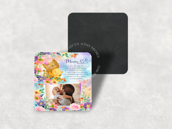 Personalised Photo Mum You Are My Best Friend Coaster