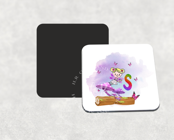 Personalised Fairy Coaster