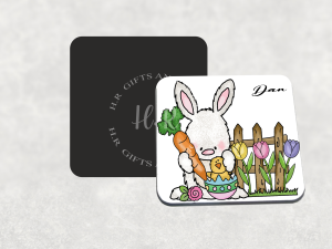 Personalised Easter Coasters