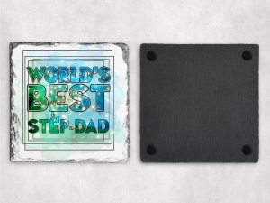 World's Best Step Dad Coaster