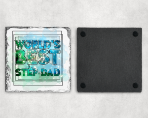 World's Best Step Dad Coaster