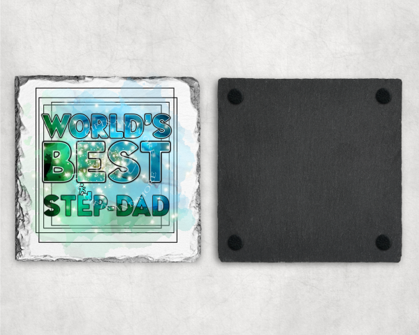 World's Best Step Dad Coaster